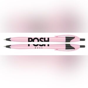 Rare Posh Boss Pink and Black Bull Order 100 QTY Pens